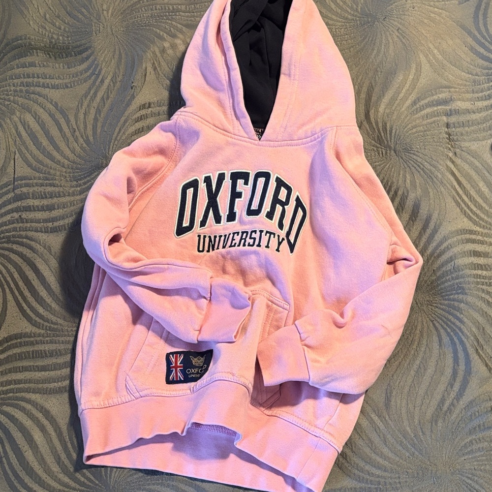 Oxford University Pink Hoodie